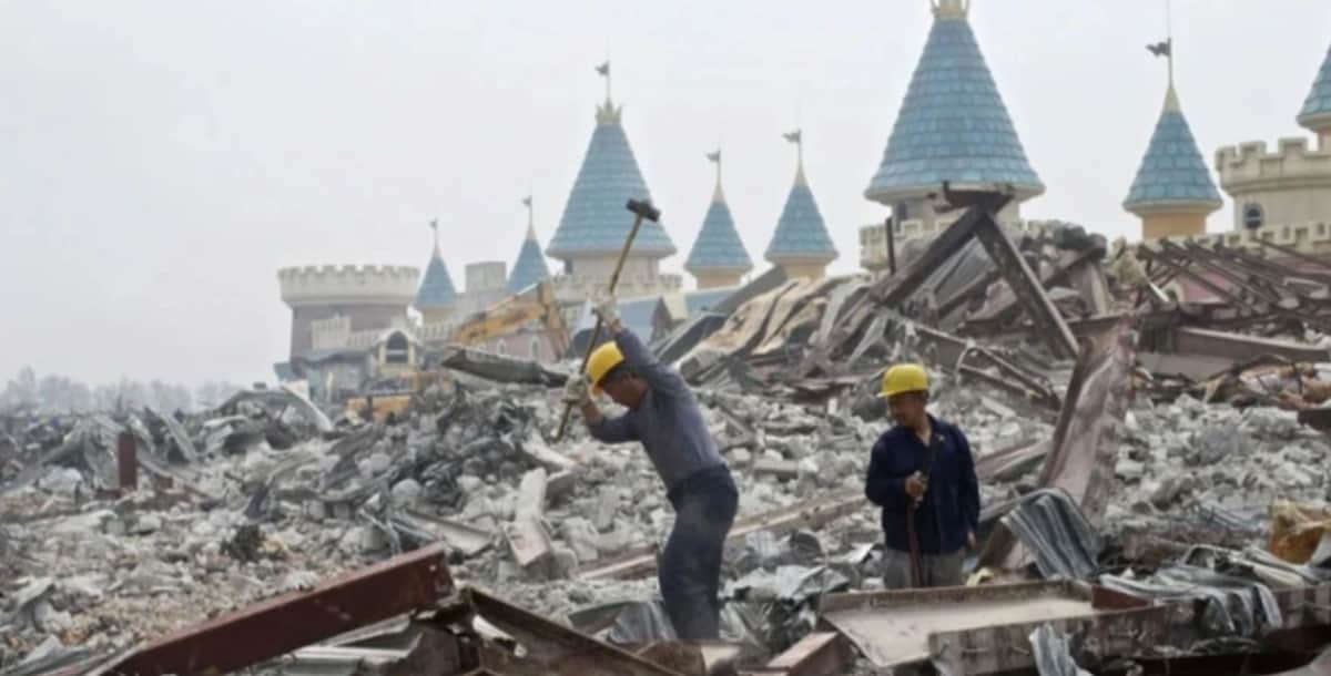 china wonderland park torn down