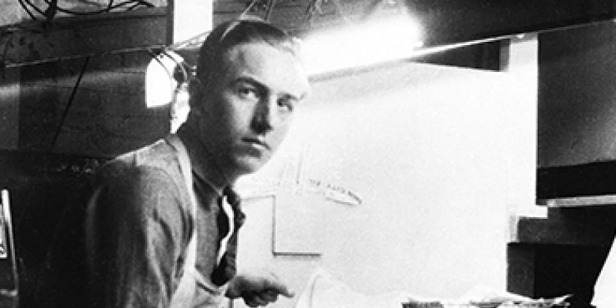 young walt disney