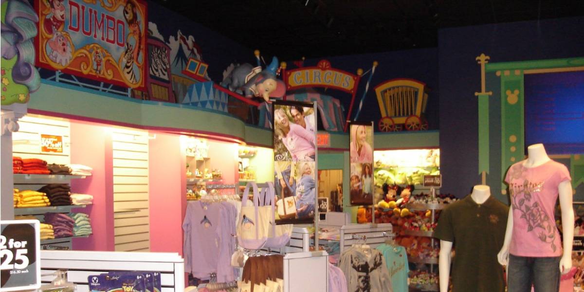 vintage disney store parks themed locations