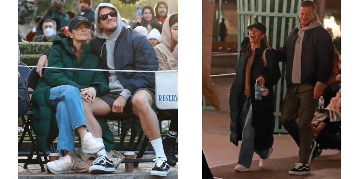 minka kelly and dan reynolds visit disneyland