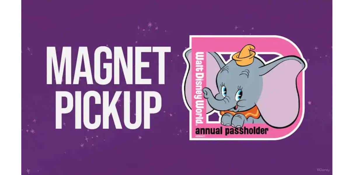 Dumbo Annual Passholder Magnet