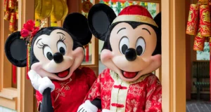 lunar new year mickey and minnie