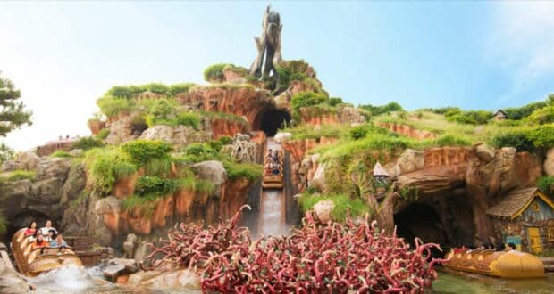Tokyo Disneyland Splash Mountain