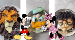 Jacobs Food Diaries presents four playful, Disney-inspired food art plates showcasing beloved park icons. Fans will spot Mickey and Minnie Mouse front and center, each equipped with a camera and notepad—perfectly capturing the magic and adventure of a day at Disney parks.
