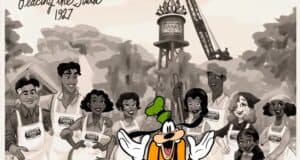 Tiana and Goofy