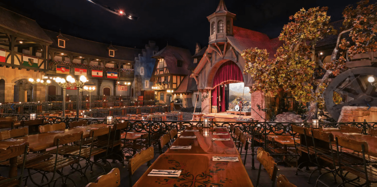 Biergarten-Restaurant