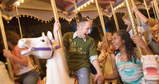 Couple at Disney