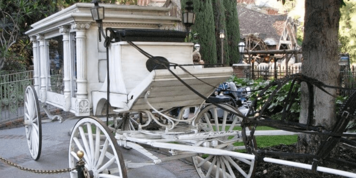 Hearse at Disneyland