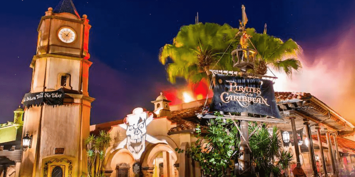 Pirates of the Caribbean at Disney World