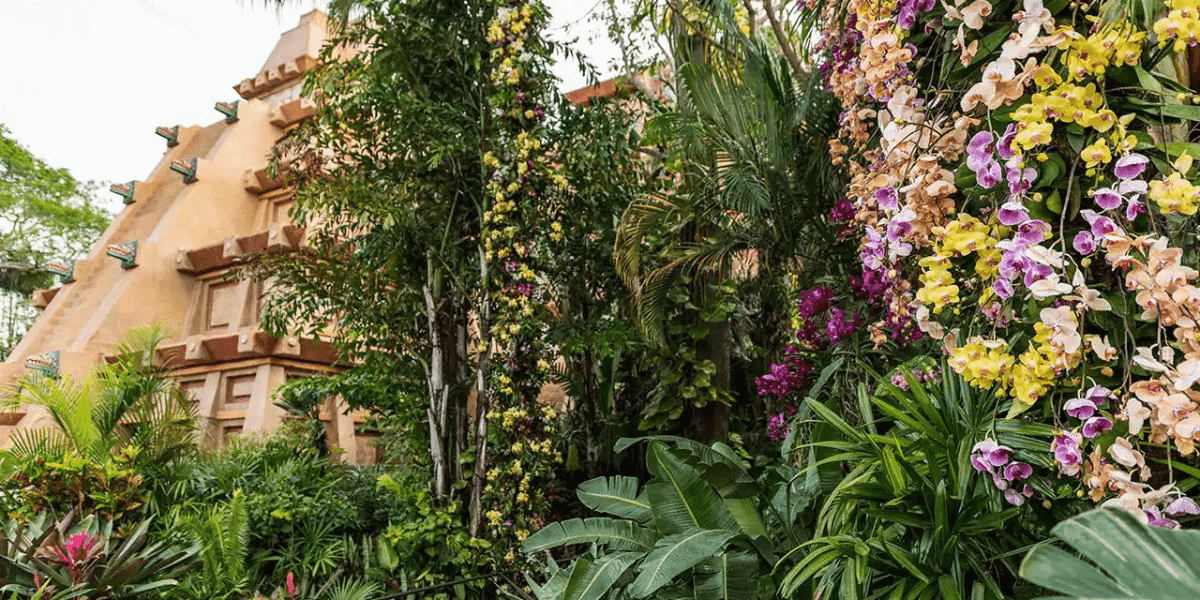 Tropical Rain Forest Garden in Mexico Pavilion