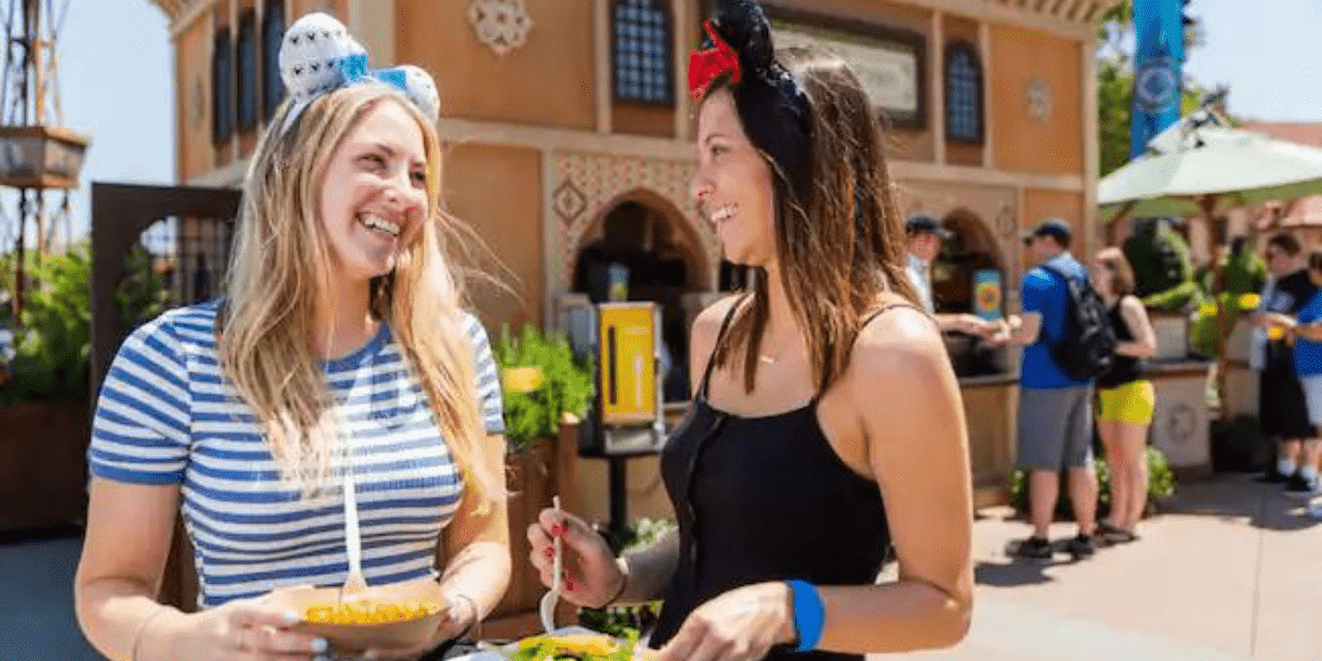 Women Enjoying Outside Kitchens
