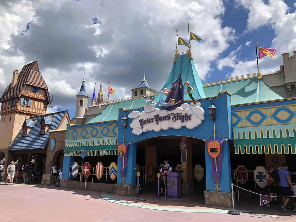 Peter Pan's Flight Clouds