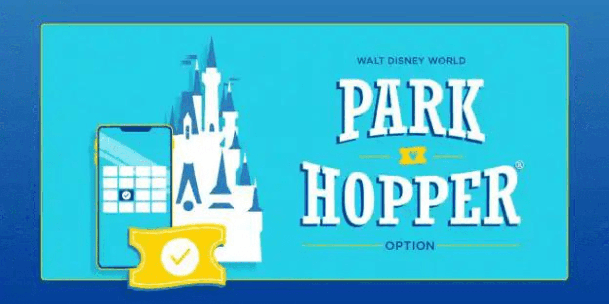 Screen Showing Park Hopper