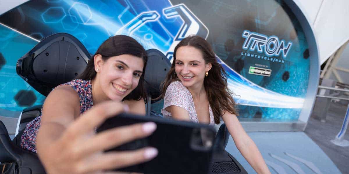 TRON Test Seat Photo Op