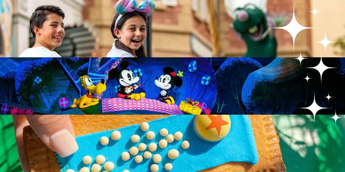 Cherished snapshots from your Disney Parks visit—kids grinning beneath Sleeping Beauty Castle, watching Mickey Mouse in a dazzling parade, and savoring a blue-frosted pastry topped with whimsical white candy pearls—are just a few magical moments that make every trip unforgettable.