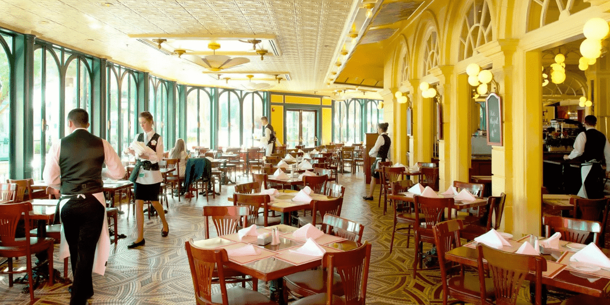 Interior at Chefs de France