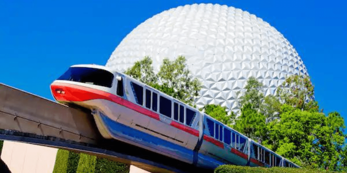 Monorail at Disney World