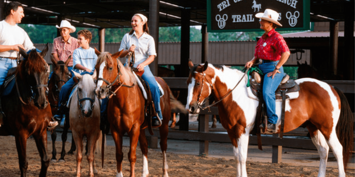 Horseback Riding at Disney World