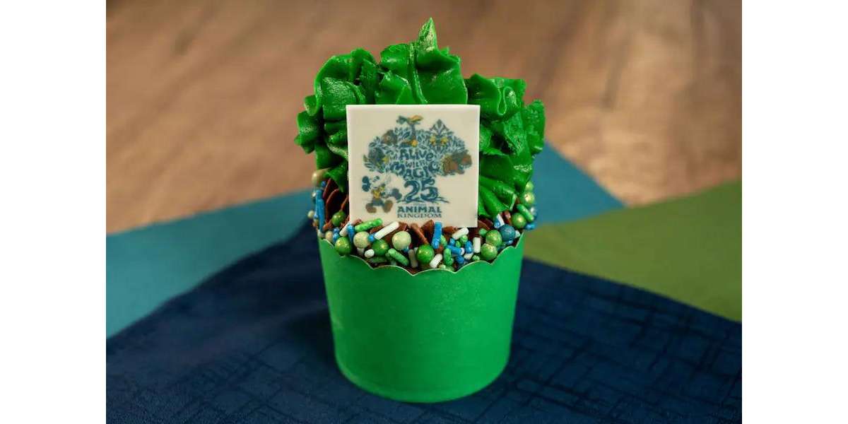 Animal Kingdom 25th Anniversary Cupcake