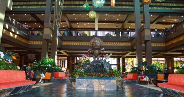 Disney's Polynesian VIllage Resort Lobby