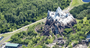 An Aerial Shot of Expedition Everest