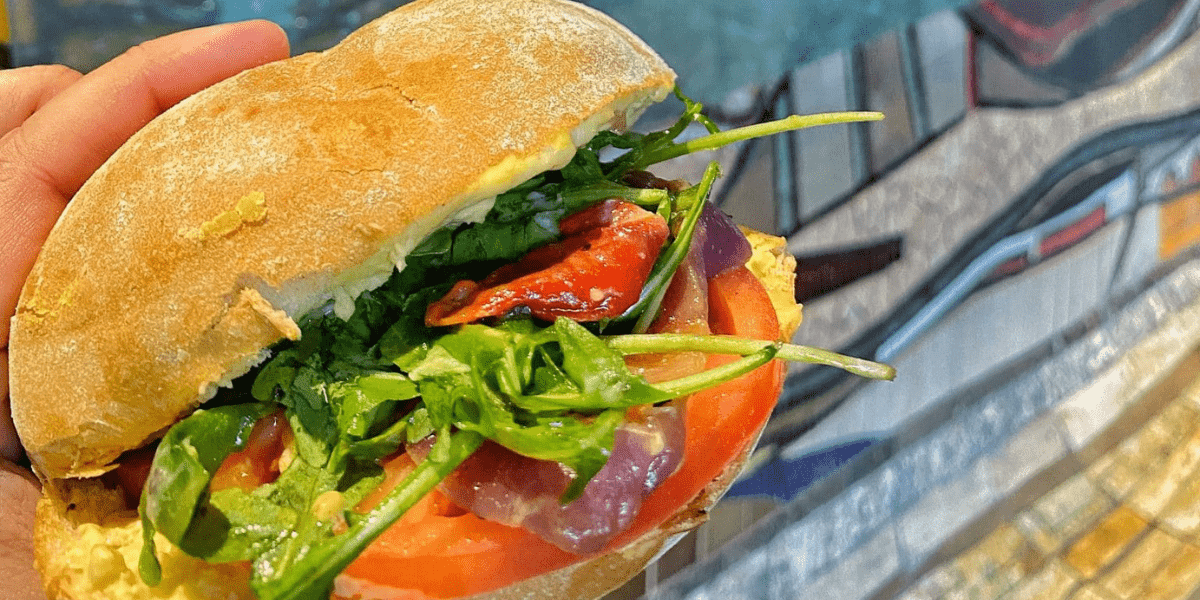Mediterranean Vegetable Sandwich