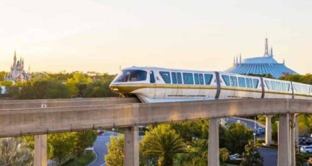 Monorail Near Contempoary