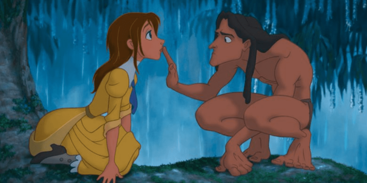 Still of Tarzan and Jane