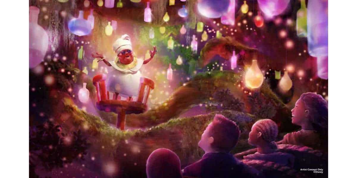Tiana's Bayou Adventure, Mama Odie Concept Art