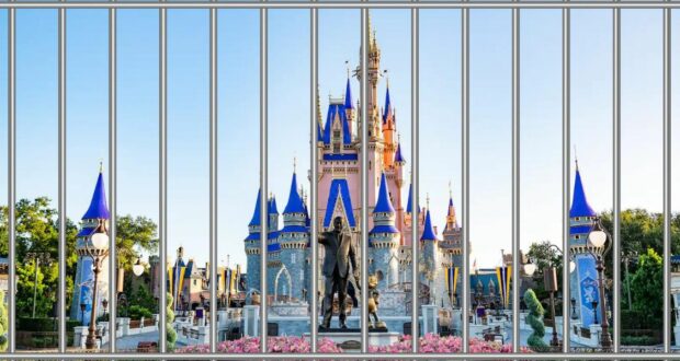 jail prison disney world castle