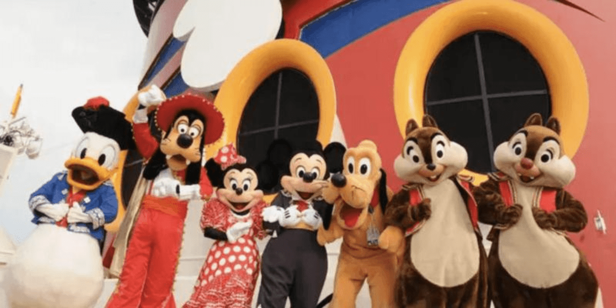 Characters on Disney Cruise Line
