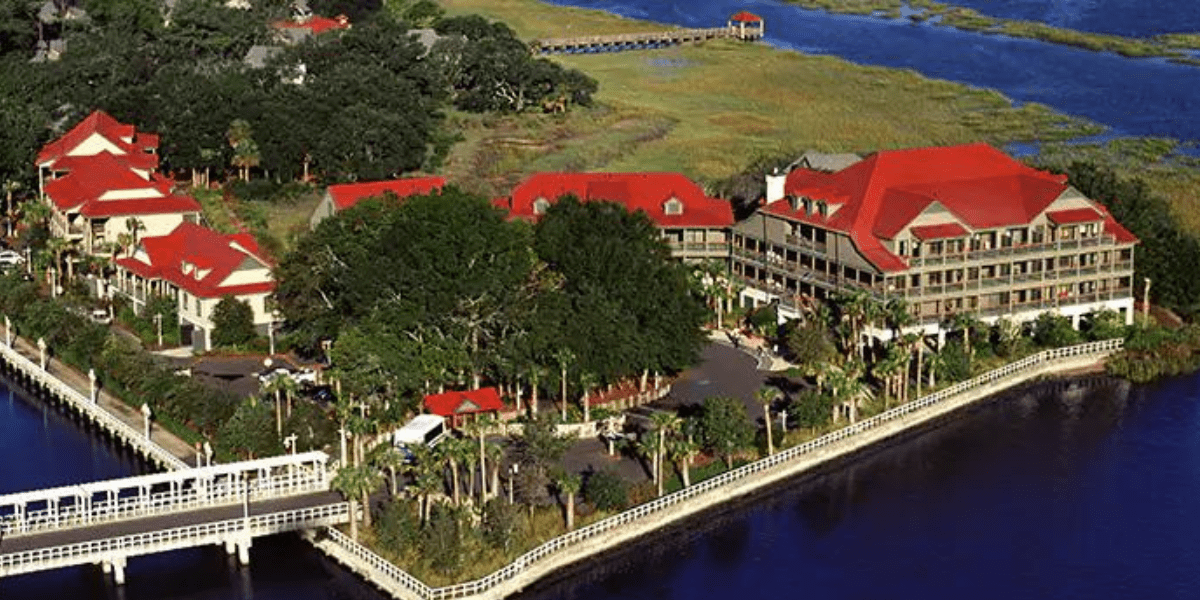 Aerial View of Disney's Hilton Head Island