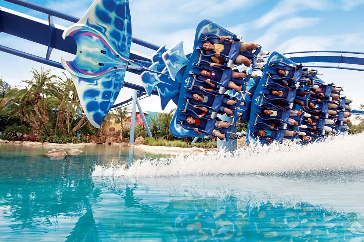 seaworld orlando manta roller coaster