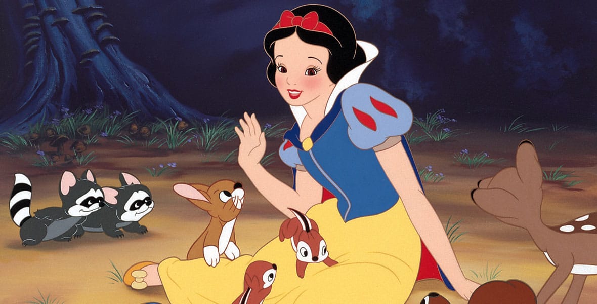 Snow White Forest Scene Animated Movie