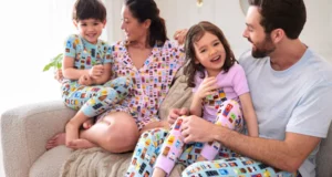 Family in Pajamas