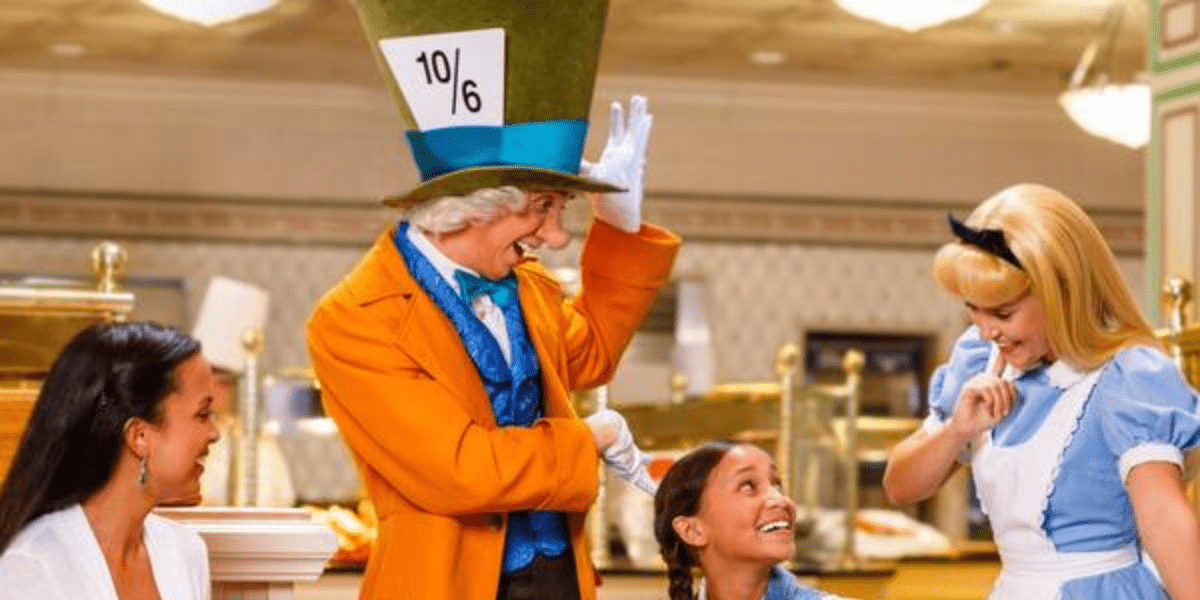 Alice and Mad Hatter at 1900 Park Fare Feature Image