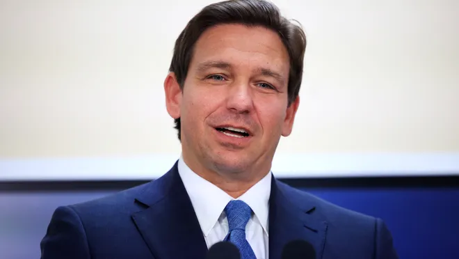 Ron DeSantis Smile
