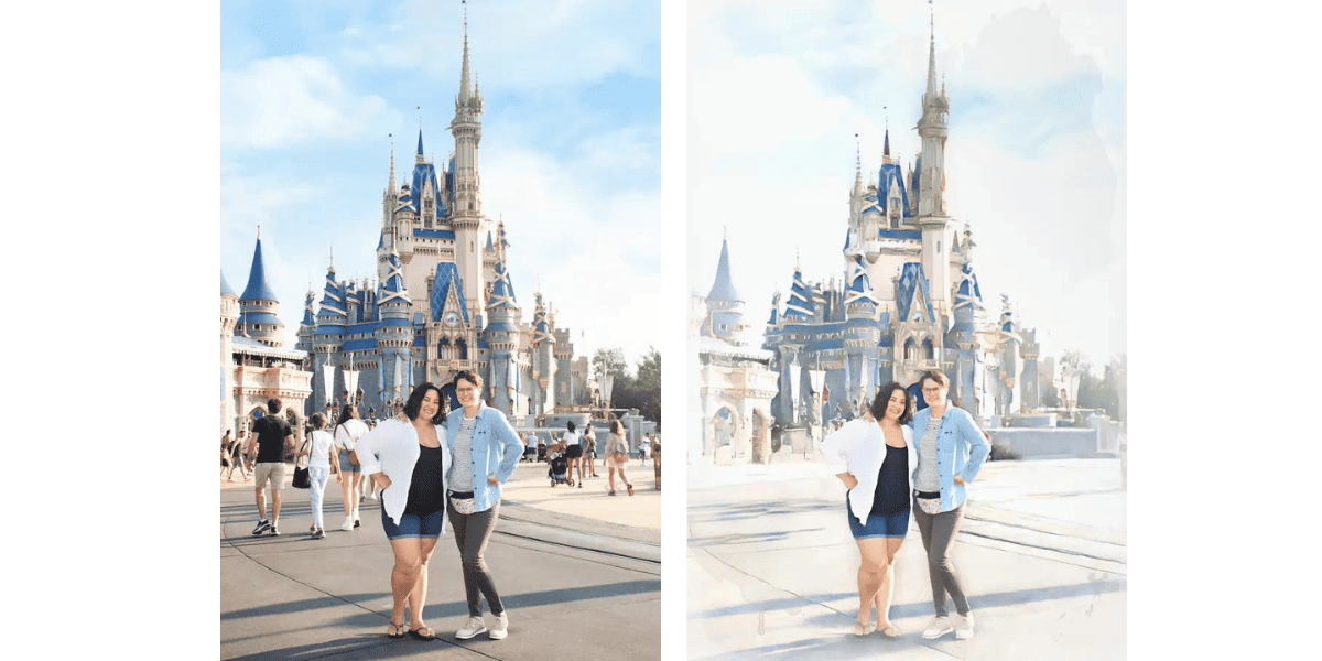 Cinderella Castle Magic Shot