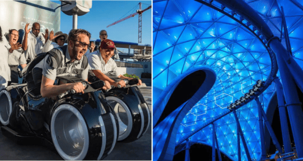TRON Lightcycle Run Test Seats