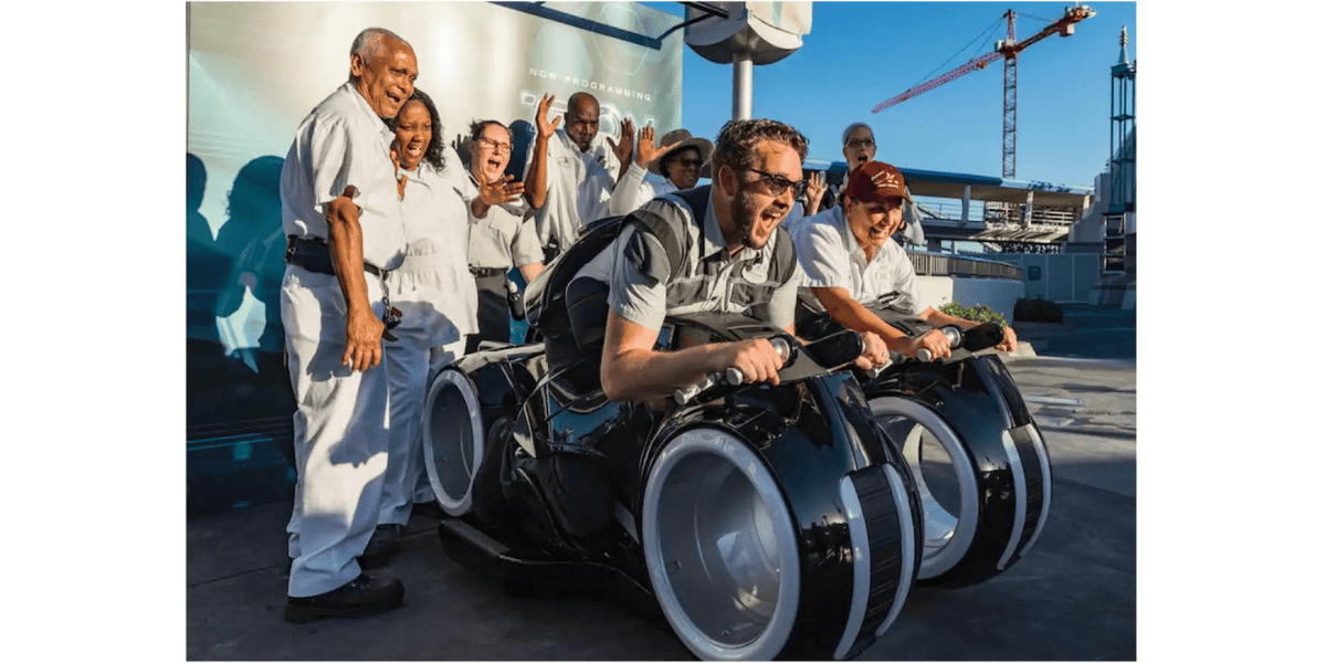 TRON Lightcycle / Run Test Seats