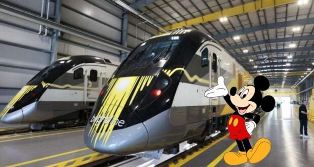 Mickey High Speed Train