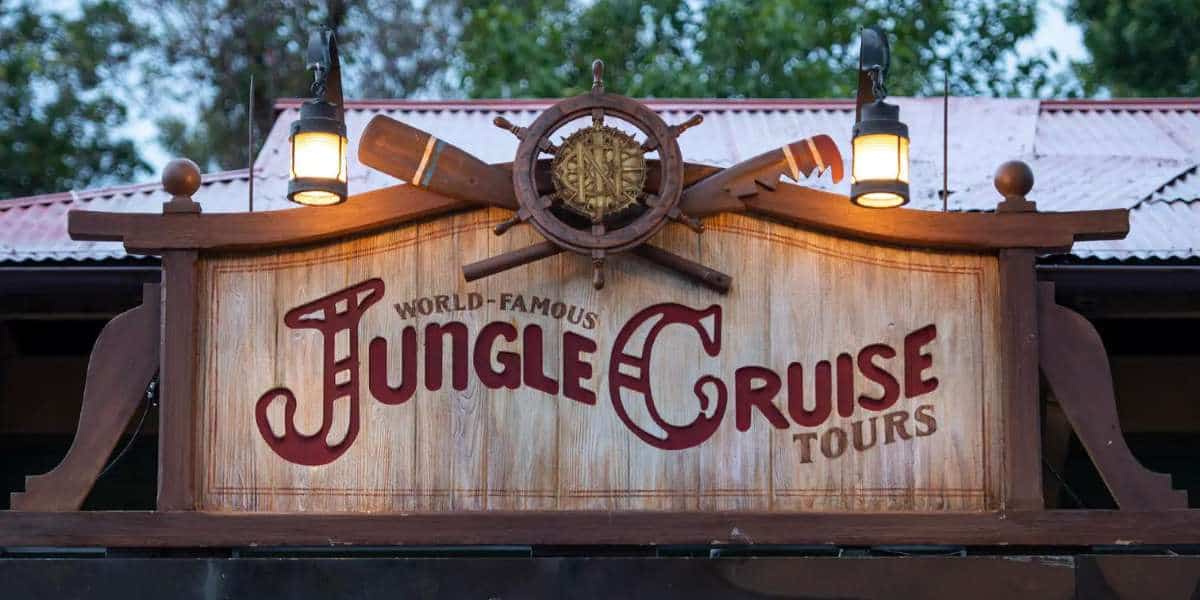 Jungle Cruise Sign