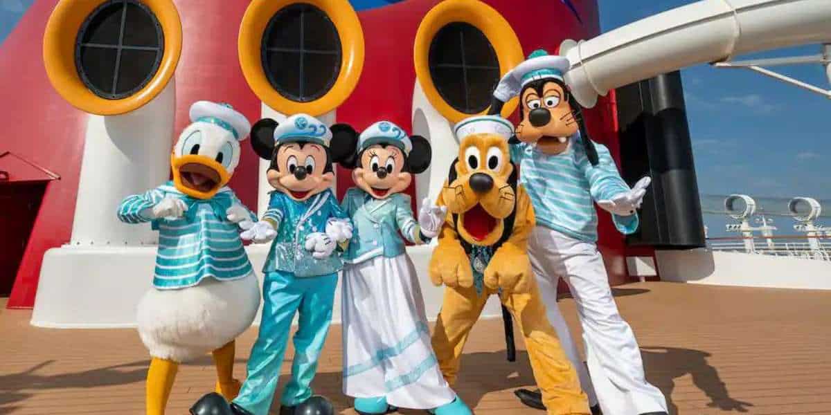 Disney Cruise Line Anniversary Characters