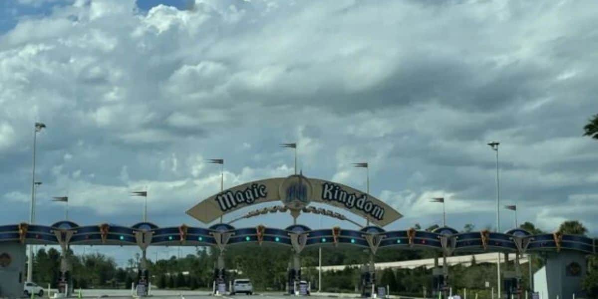 Magic Kingdom Entrance Sign
