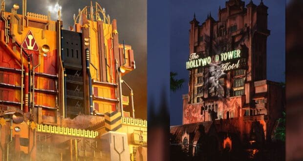 Tower of Terror and Guardians of the Galaxy Mission Breakout