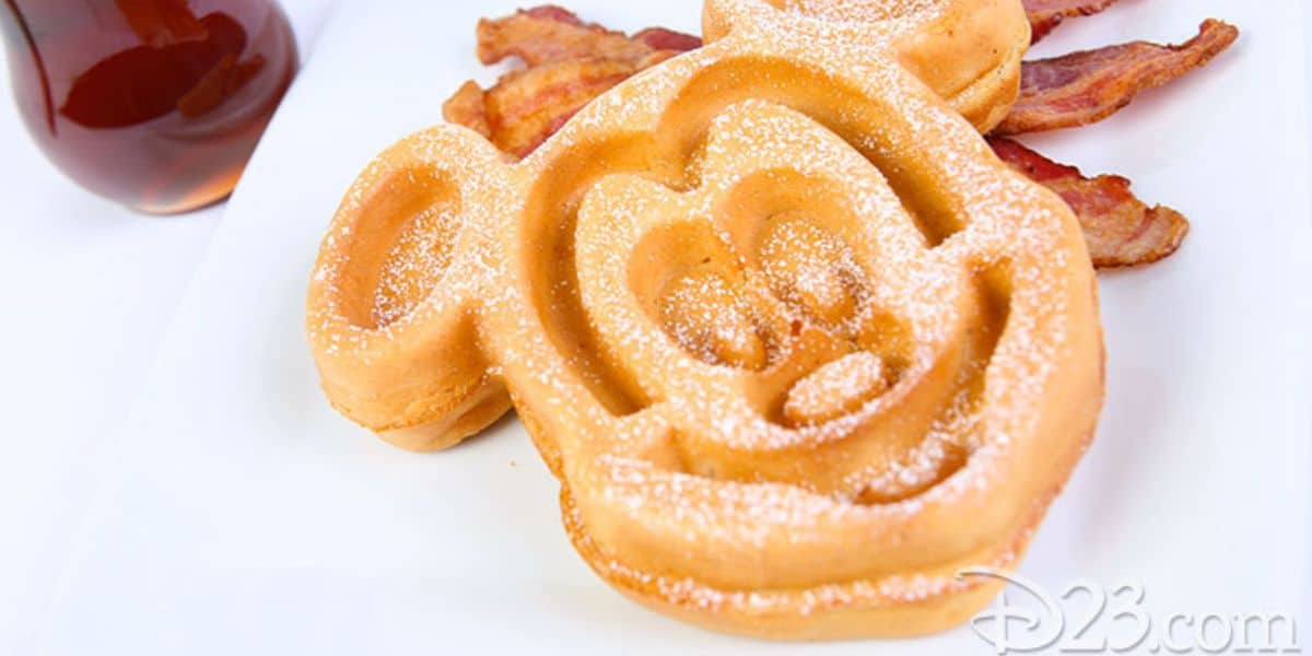 Mickey waffle