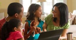 Family planning a Disney Vacation