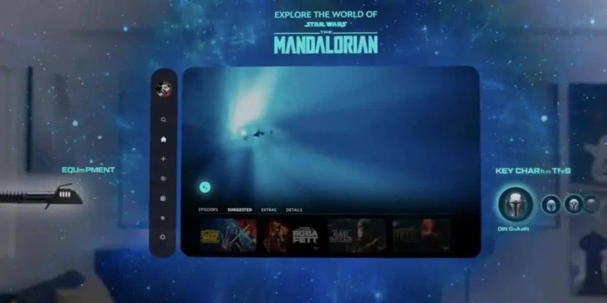mandalorian disney+ apple virtual reality