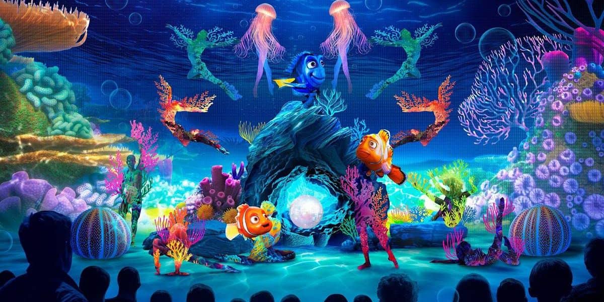 finding nemo pixar musical disney stage