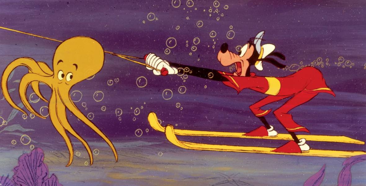 Aquamania Cartoon Starring Goofy